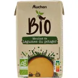 AUCHAN BIO Soupe moulinée du potager