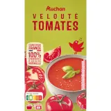 AUCHAN Soupe veloutée de tomate