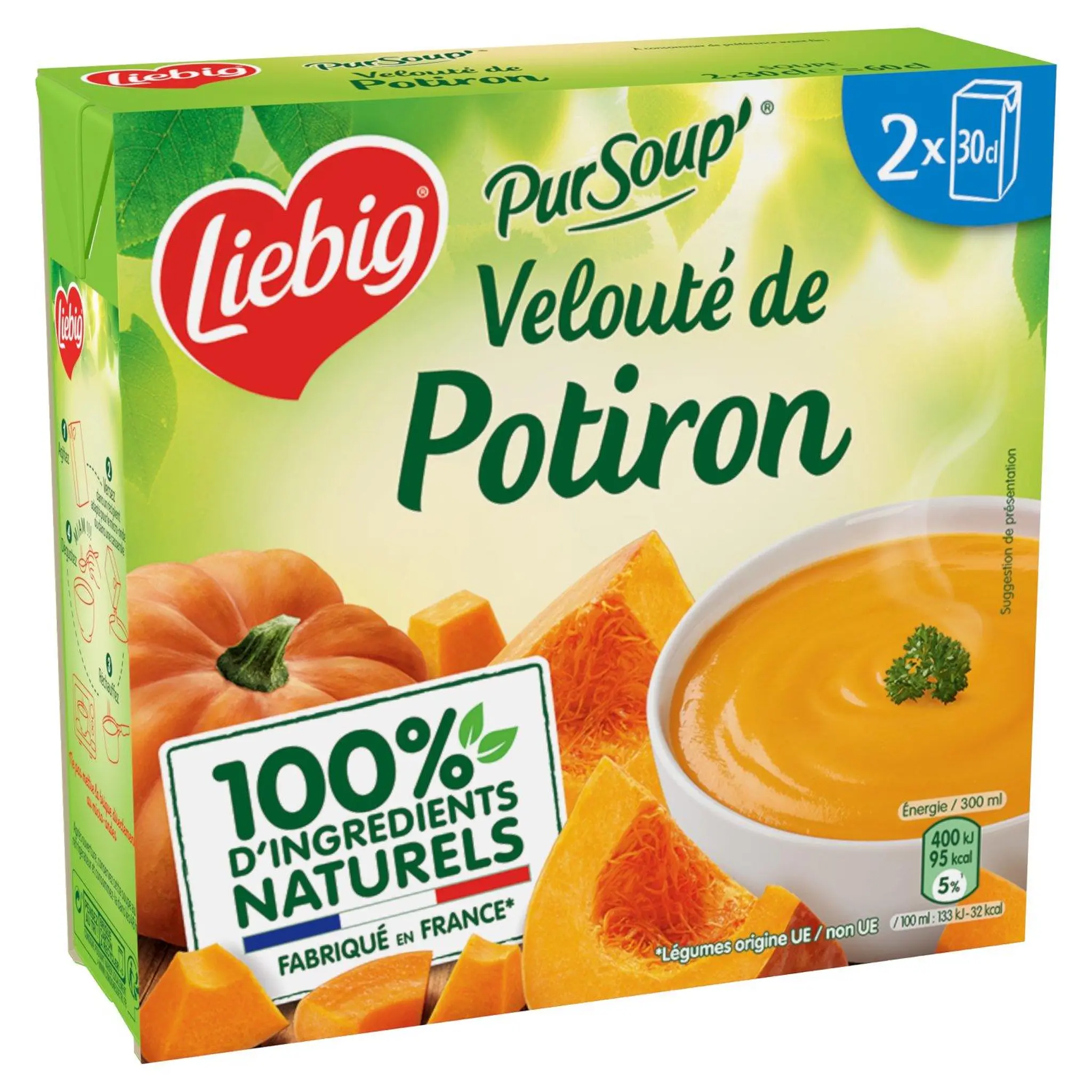 LIEBIG Soupe veloutée de potiron