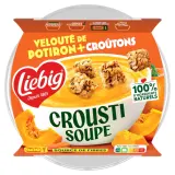 LIEBIG Soupe velouté de potiron avec croûtons aux graines