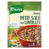 KNORR Soupe deshydratée Petit salé aux lentilles