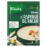 KNORR Gourmet Soupe d'asperge blanche