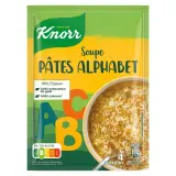 KNORR Soupe déshydratée pâtes alphabet