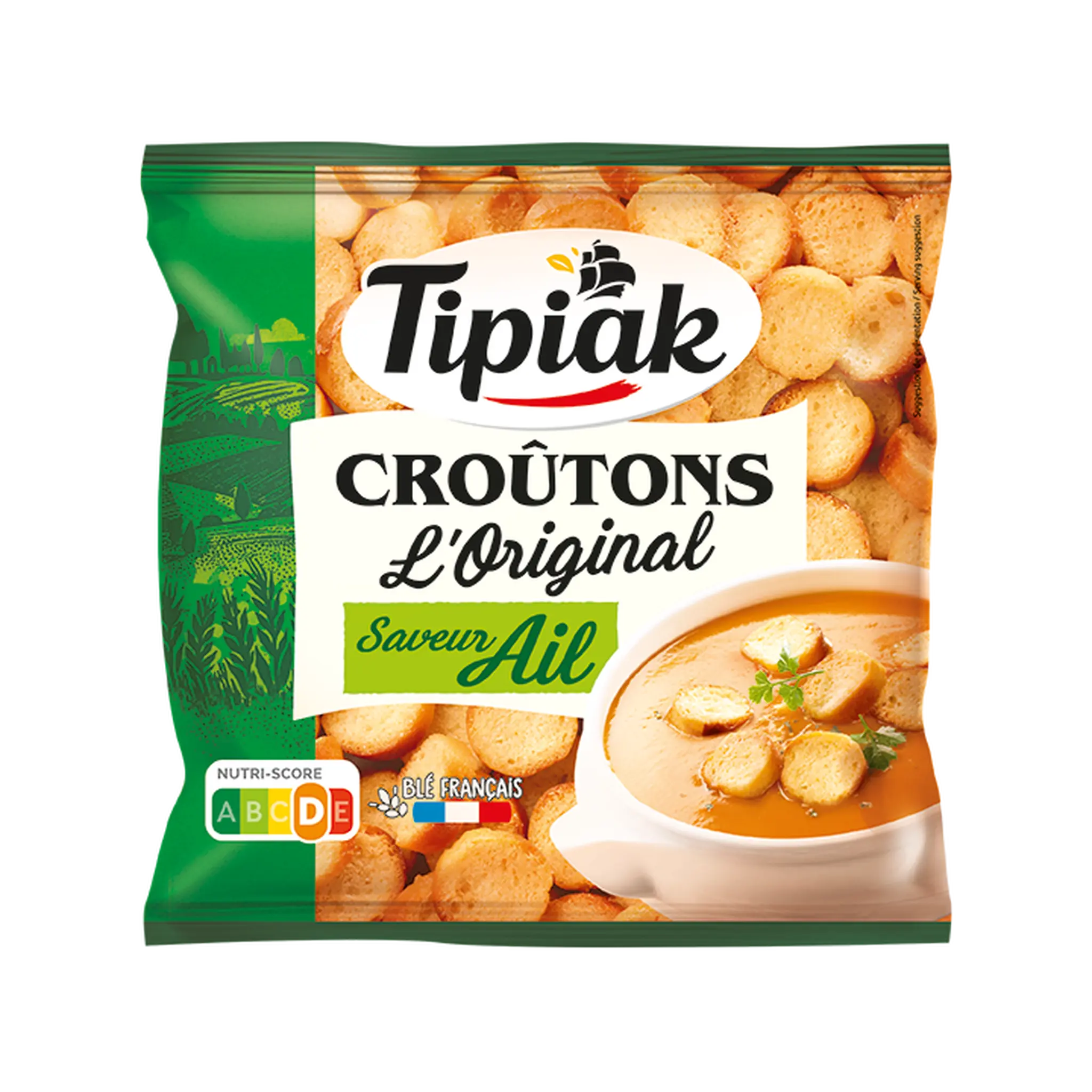 TIPIAK Croûtons l'Original saveur ail