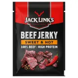 JACK LINK'S Beef jerky sweet and hot au sucre brun et piments rouges