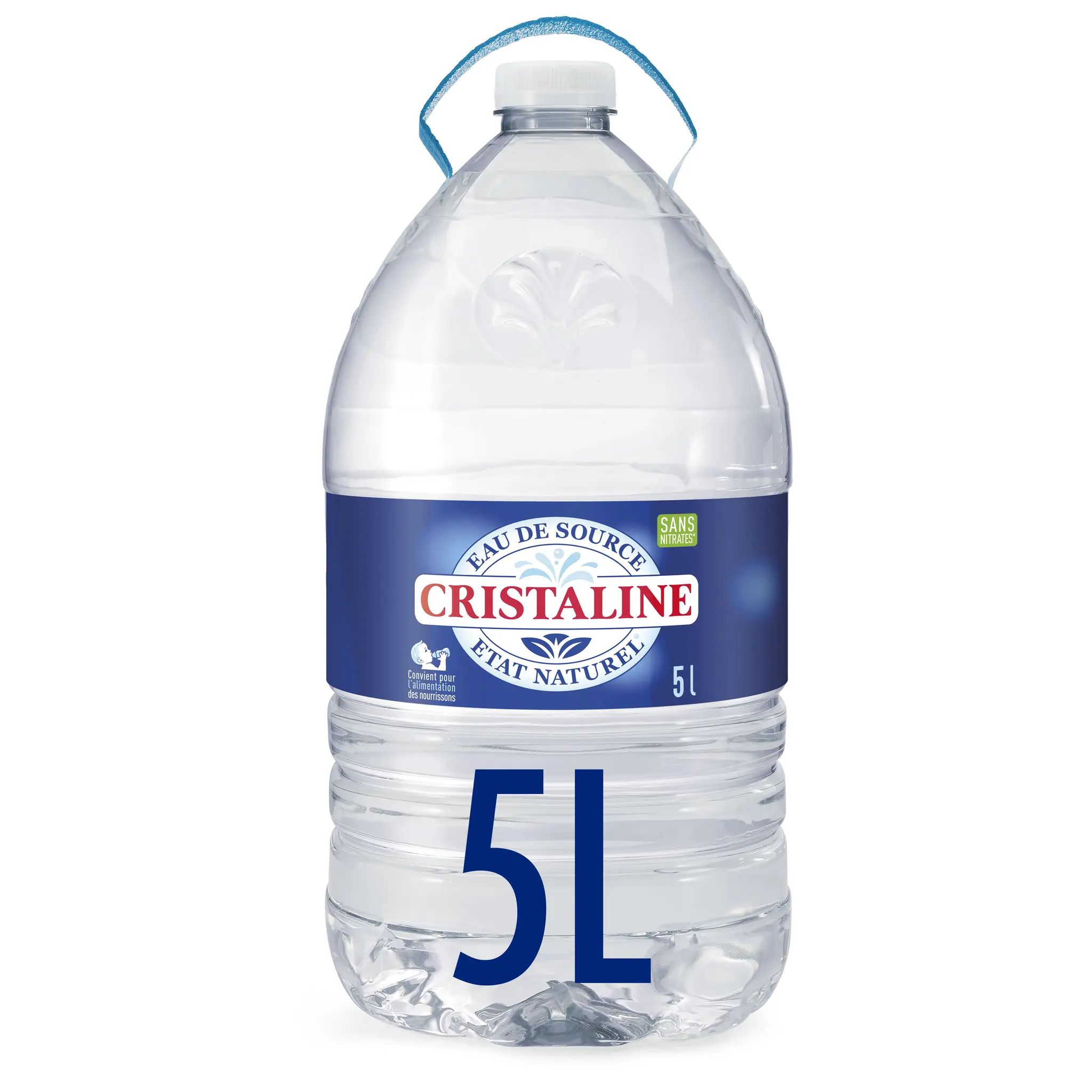 CRISTALINE Eau de source plate