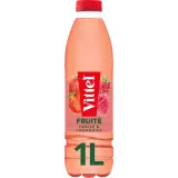 VITTEL Eau minérale naturelle plate aromatisée fraise & framboise