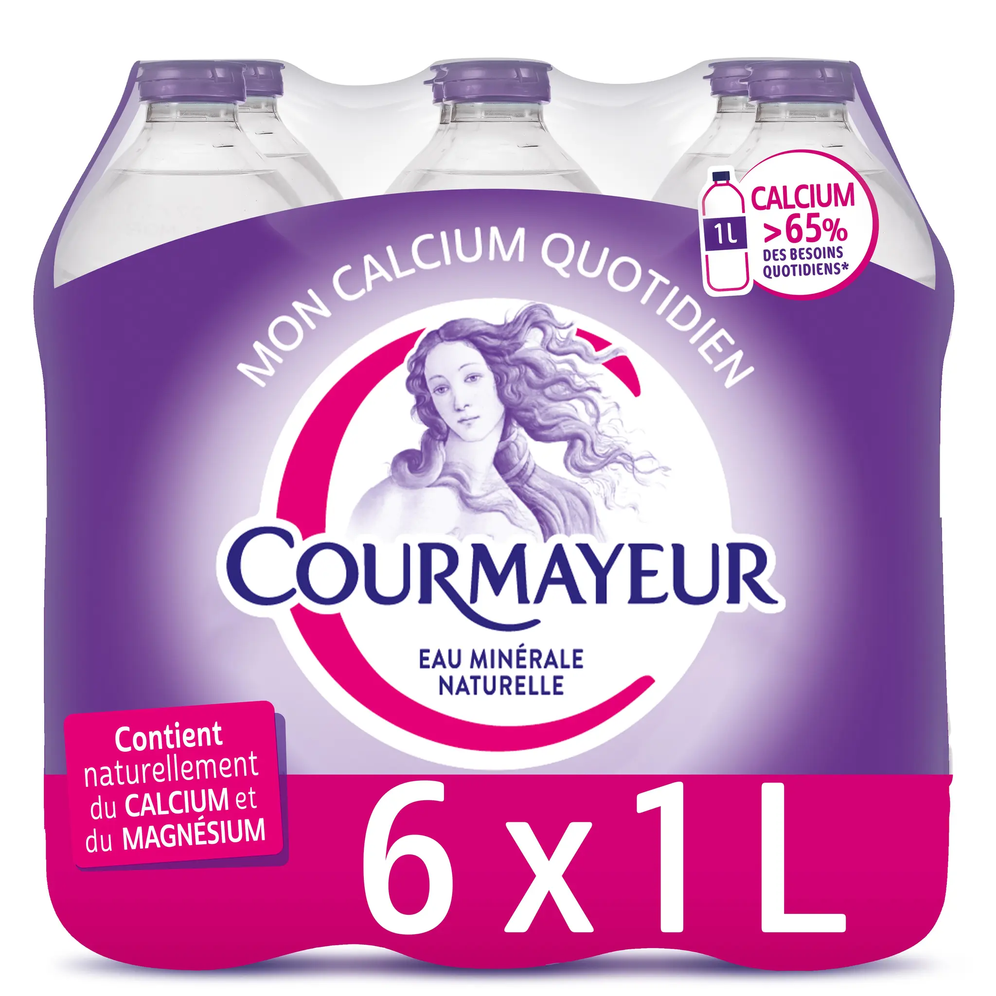 COURMAYEUR Eau minérale naturelle plate