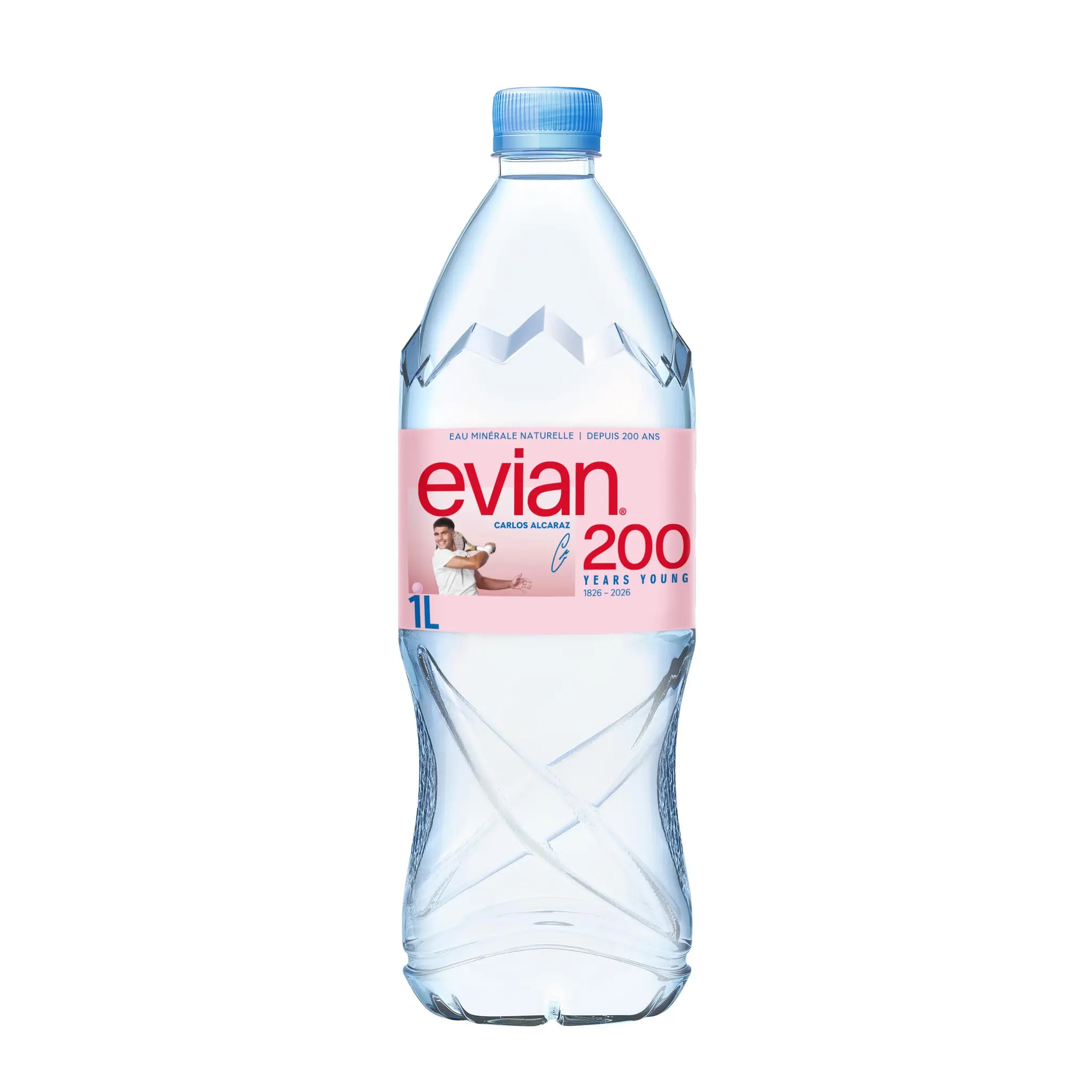 EVIAN Eau minérale naturelle plate 1l