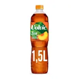VOLVIC Boisson à l'eau minérale naturelle saveur thé pêche