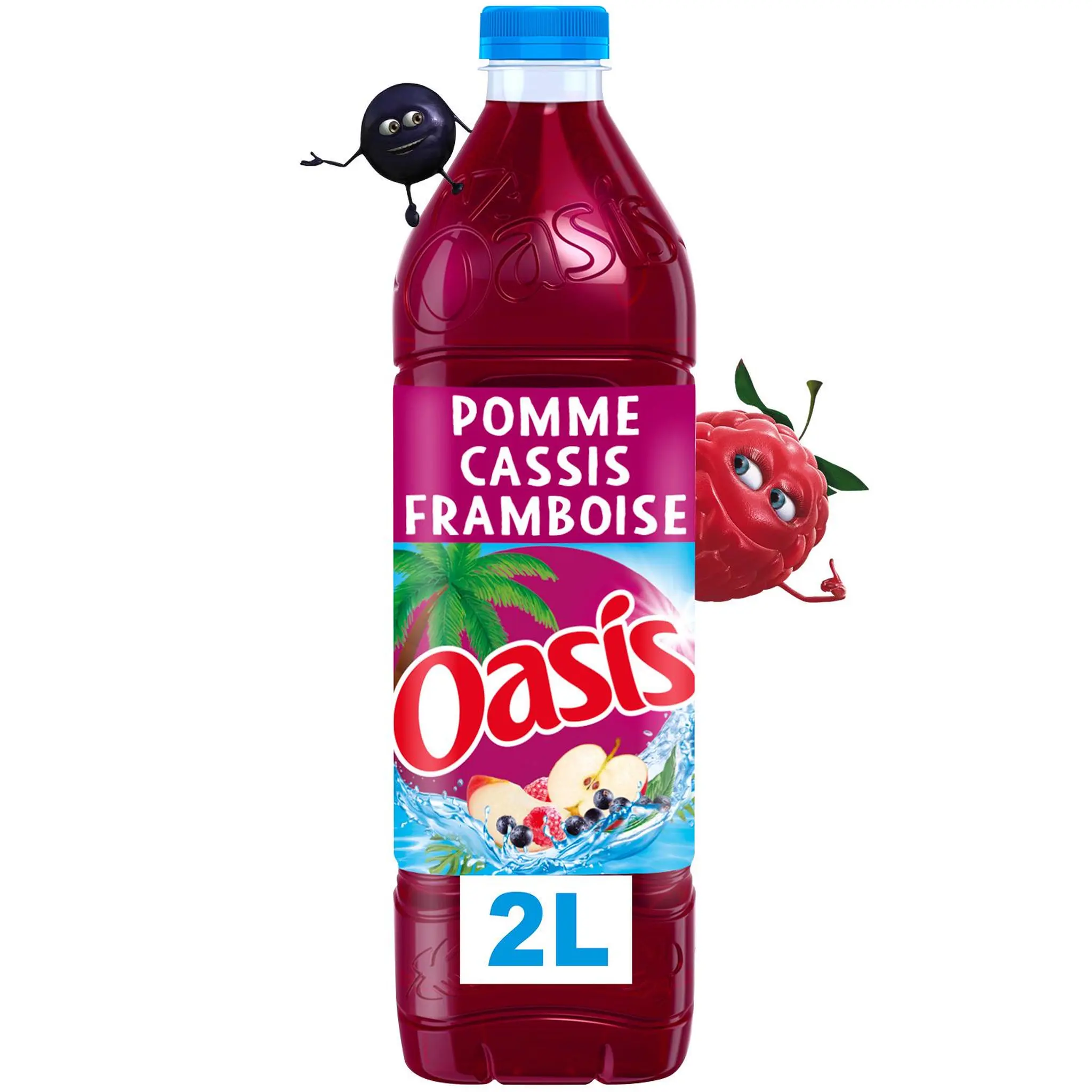 OASIS Boisson aux fruits saveur pomme cassis framboise
