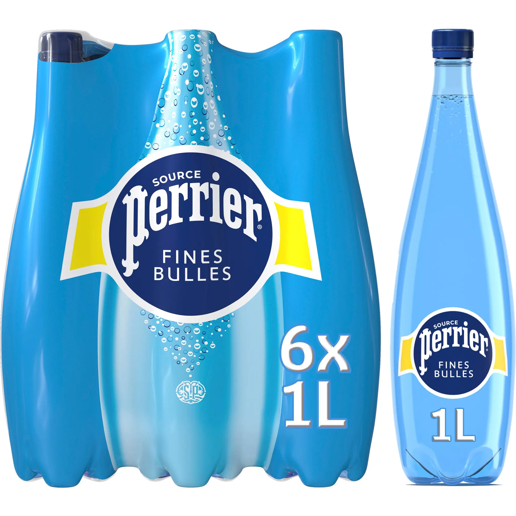PERRIER Eau minérale naturelle gazeuse fines bulles