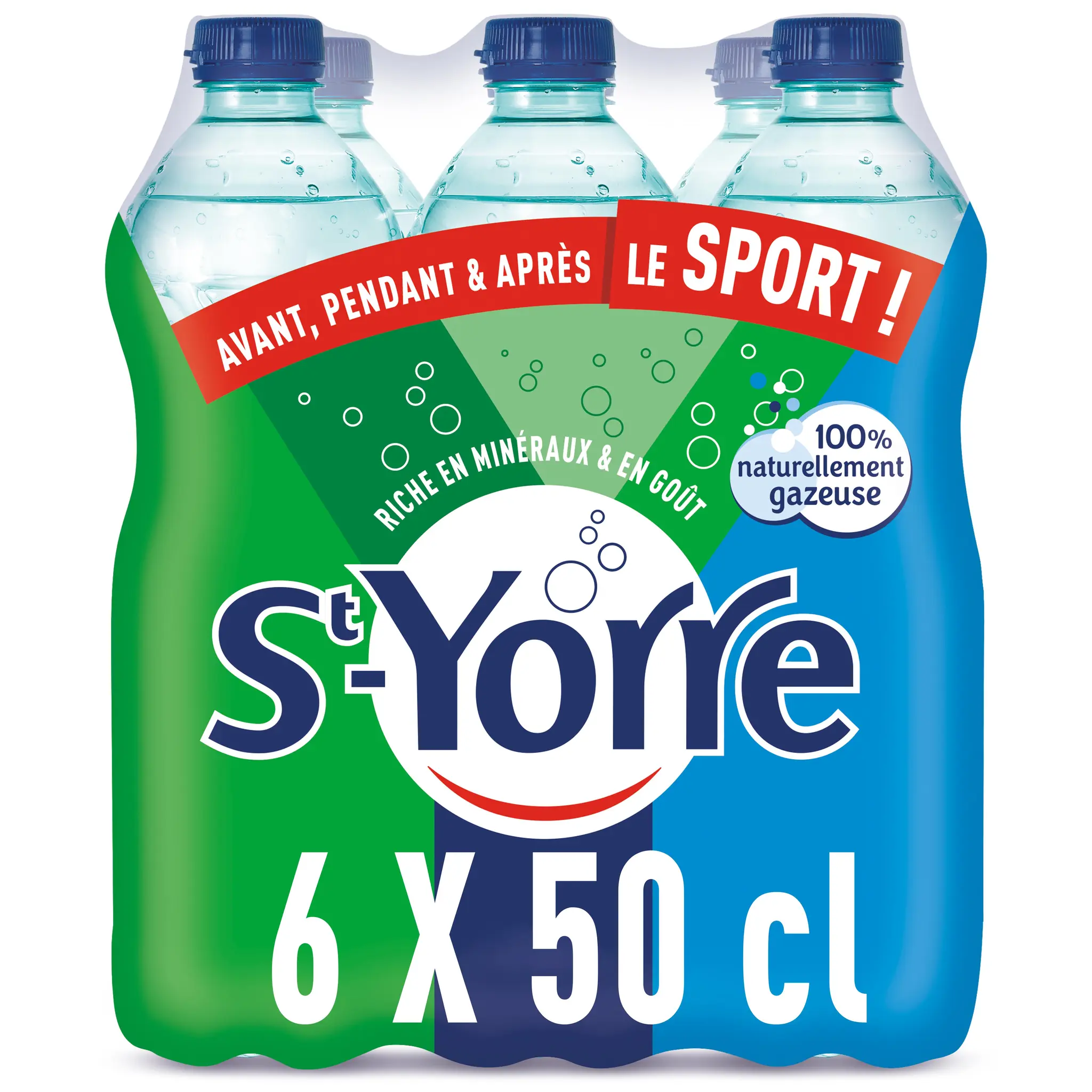 VICHY ST YORRE Eau minérale naturelle gazeuse bouteilles