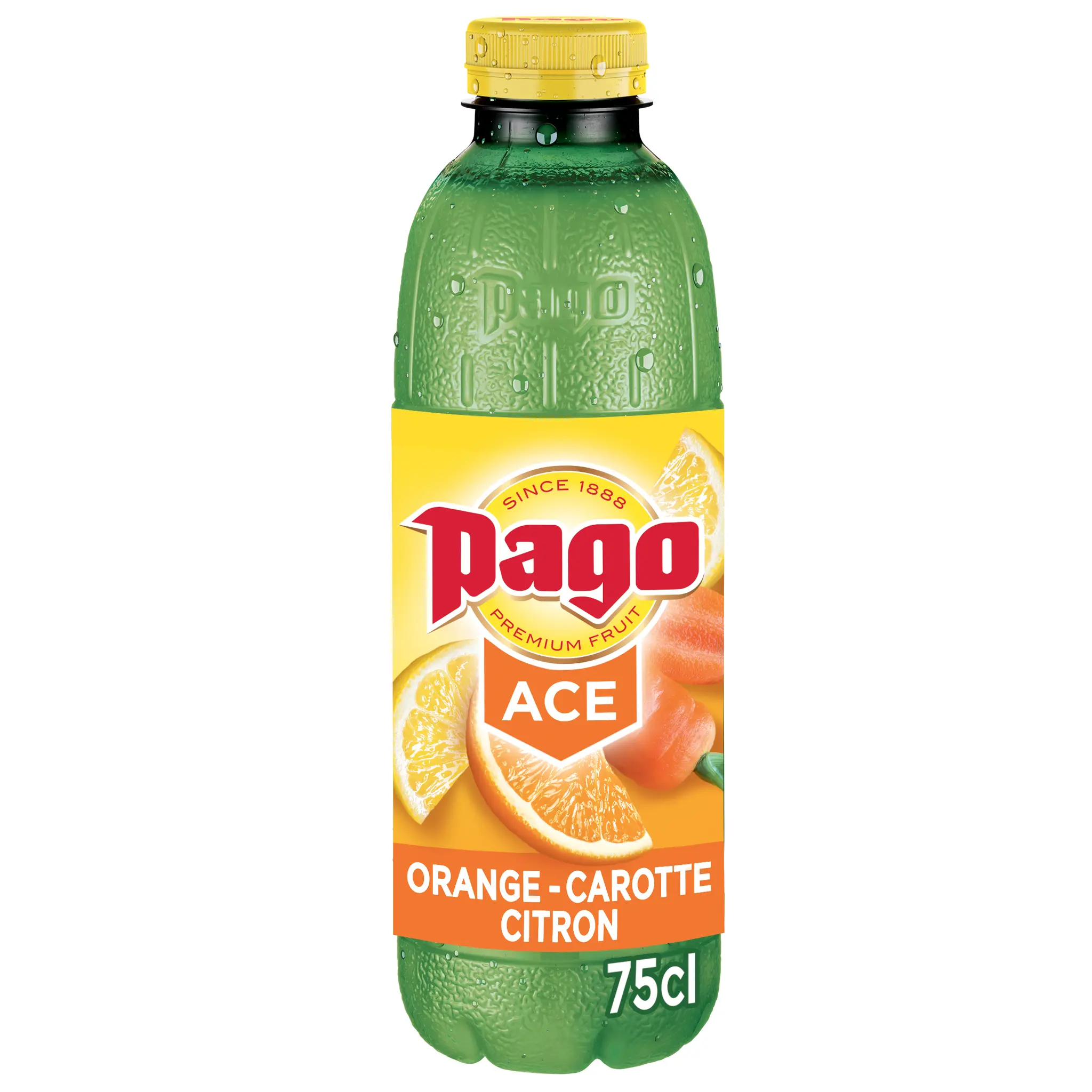 PAGO Boisson à l'orange carotte citron vitamines ACE