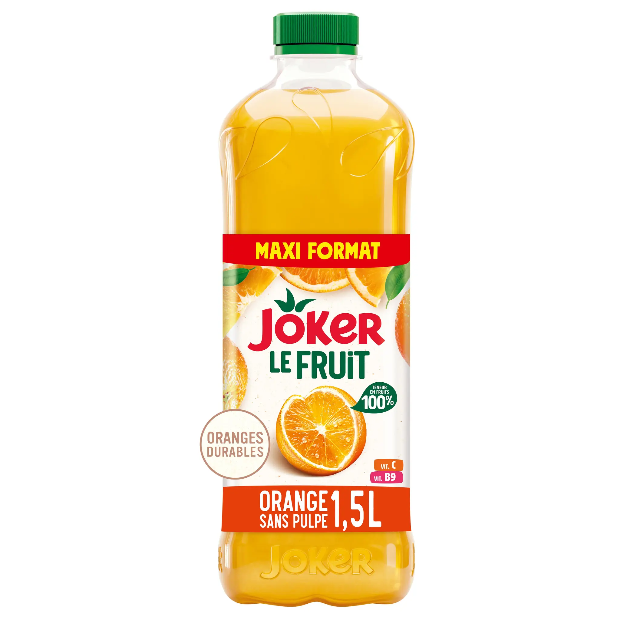JOKER Jus d'orange Le Fruit sans pulpe