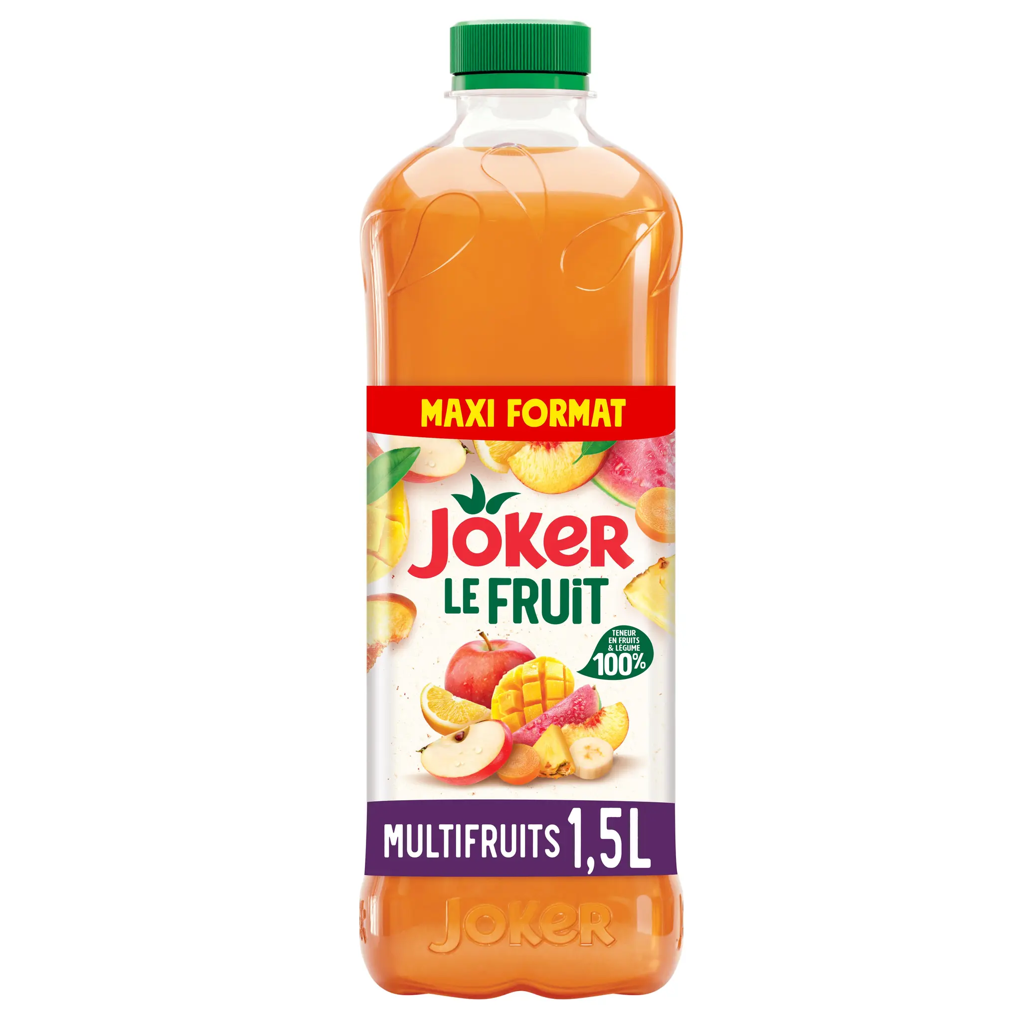 JOKER Jus multifruits Le Fruit sans sucres ajoutés