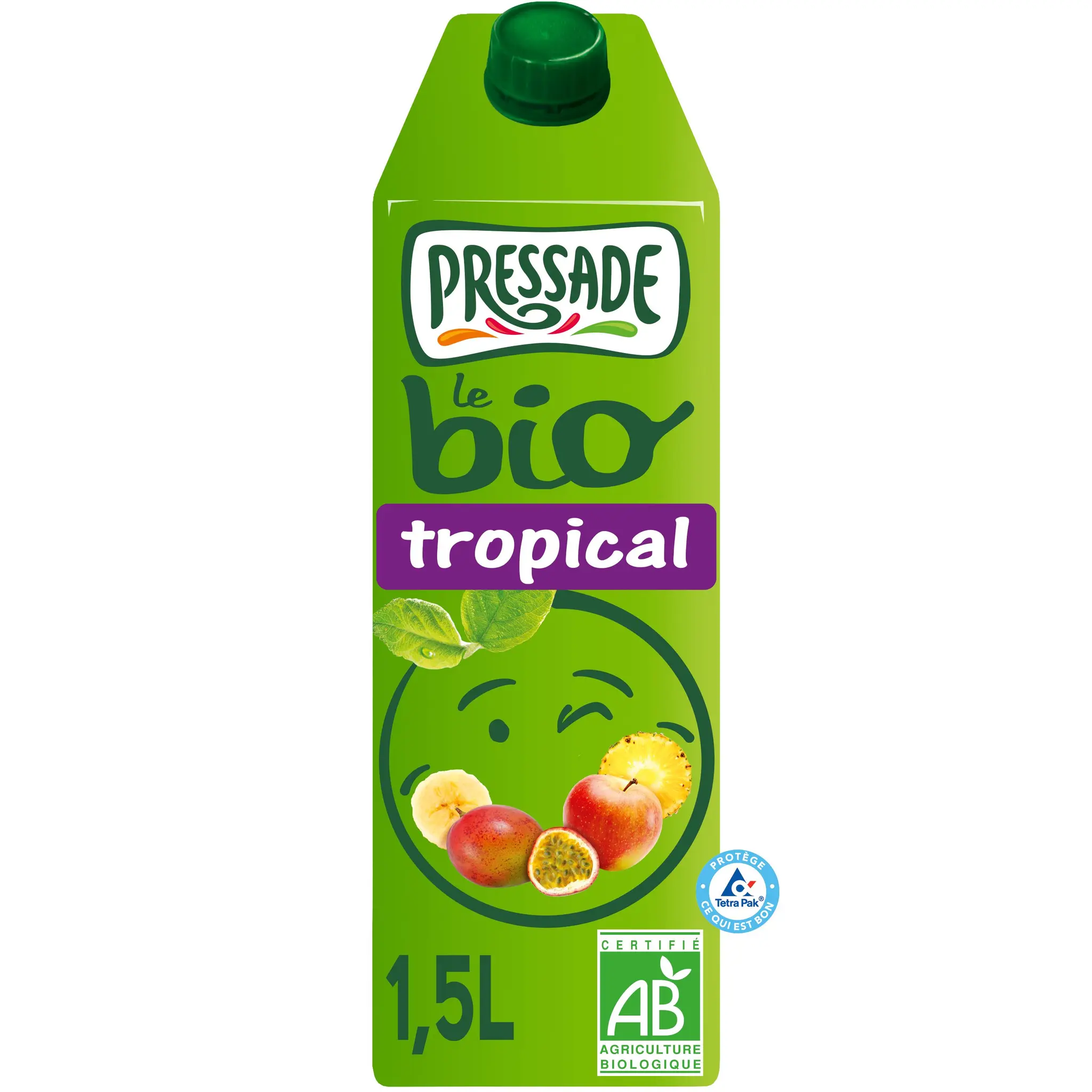 PRESSADE Nectar Le Bio multifruits tropical brique