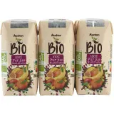 AUCHAN BIO Pur jus multifruits bio briquettes