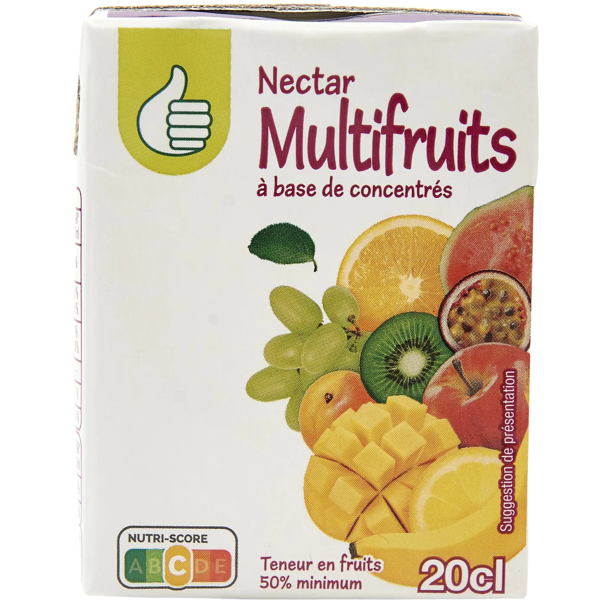 POUCE Nectar de multifruits en briquette