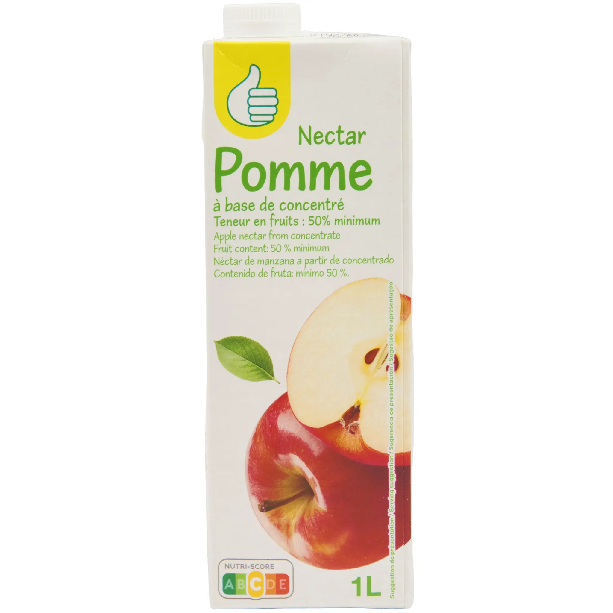 POUCE Nectar de pommes en brique
