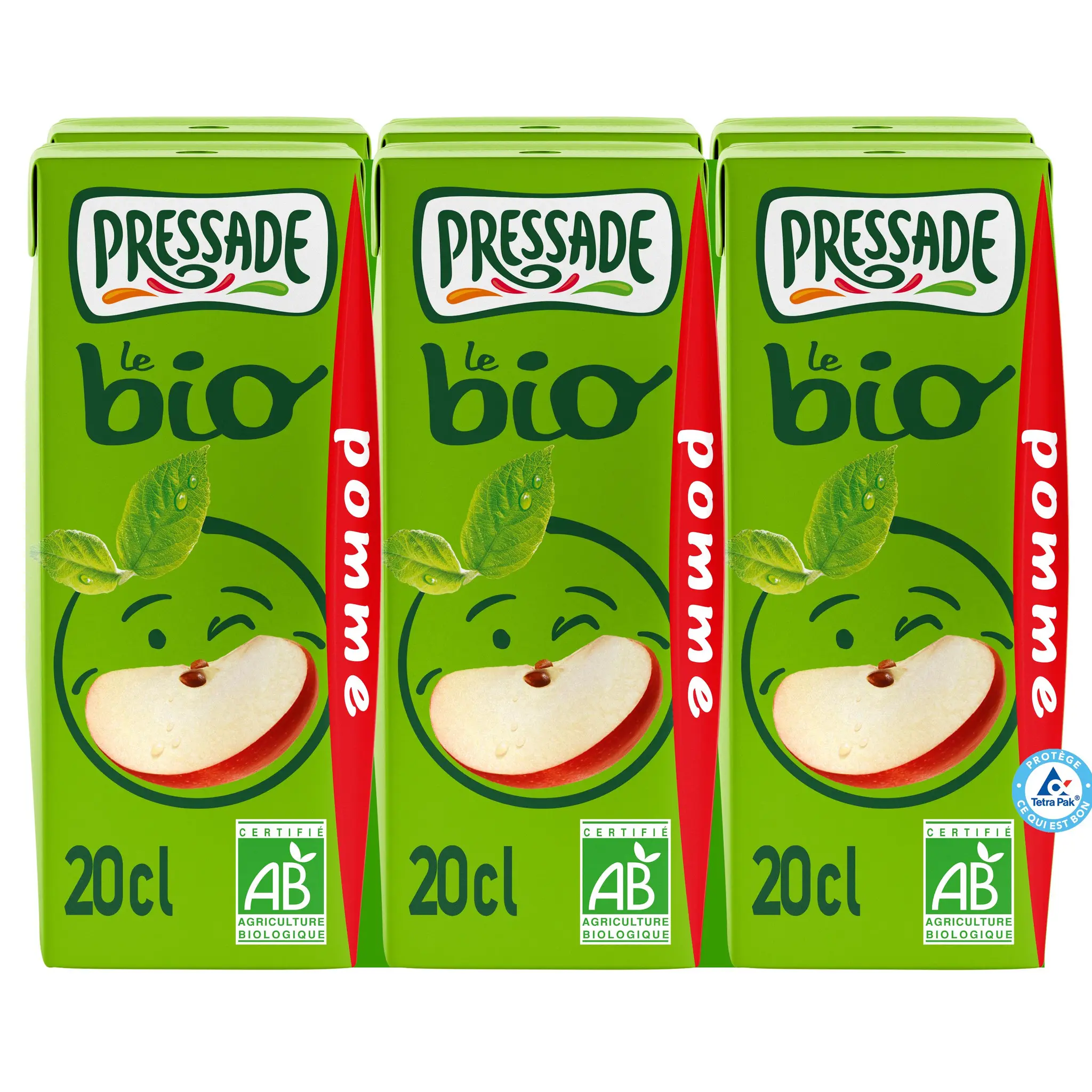 PRESSADE Nectar de pomme bio briquette