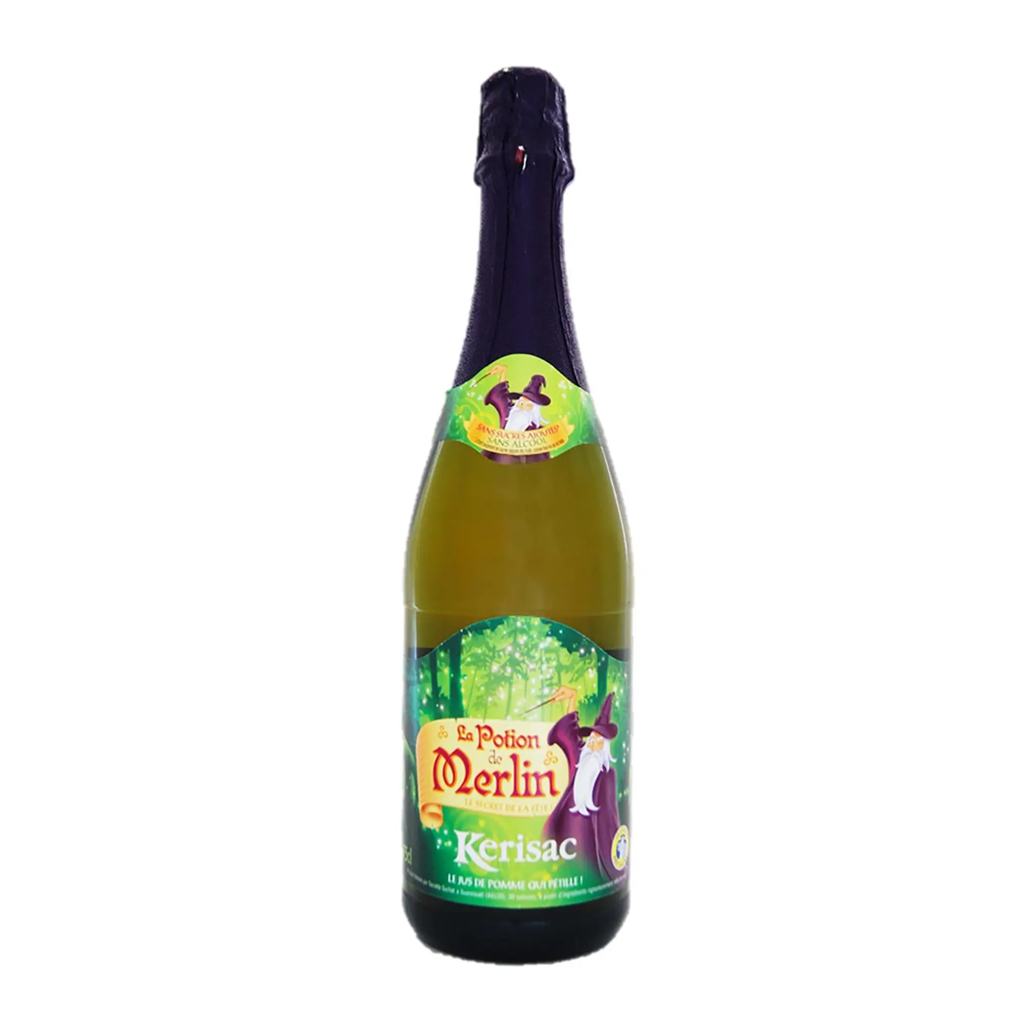 KERISAC Potion de Merlin Pur jus de pomme pétillant