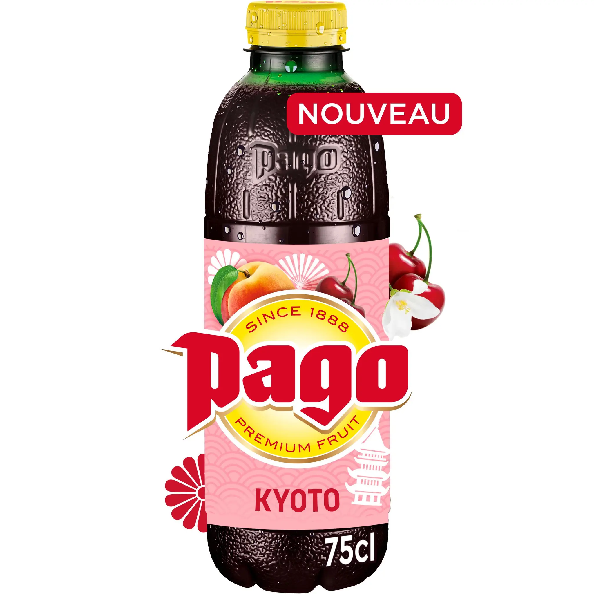 PAGO Destination Kyoto Boisson pêche cerise jasmin