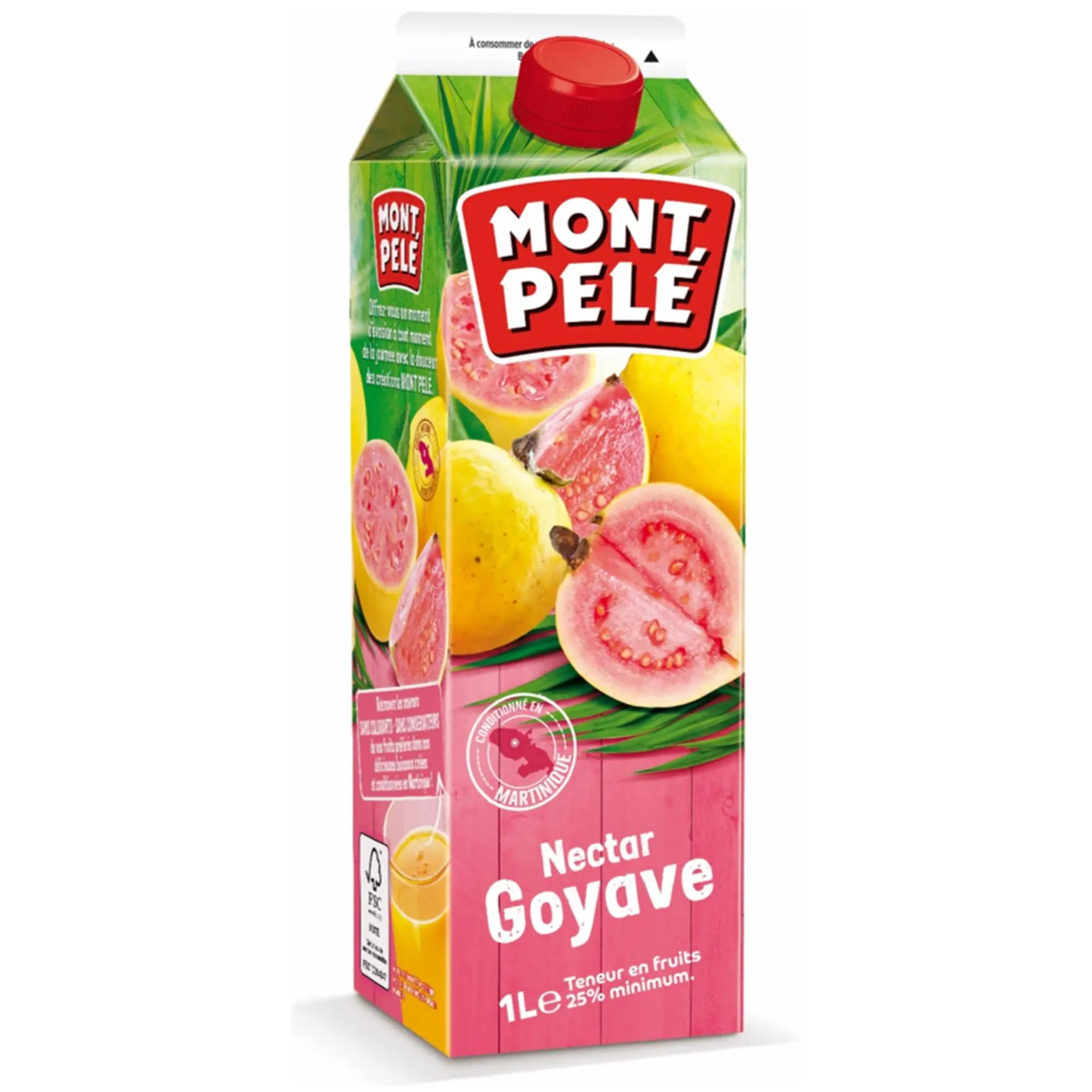 MONT PELE Nectar de goyave en brique