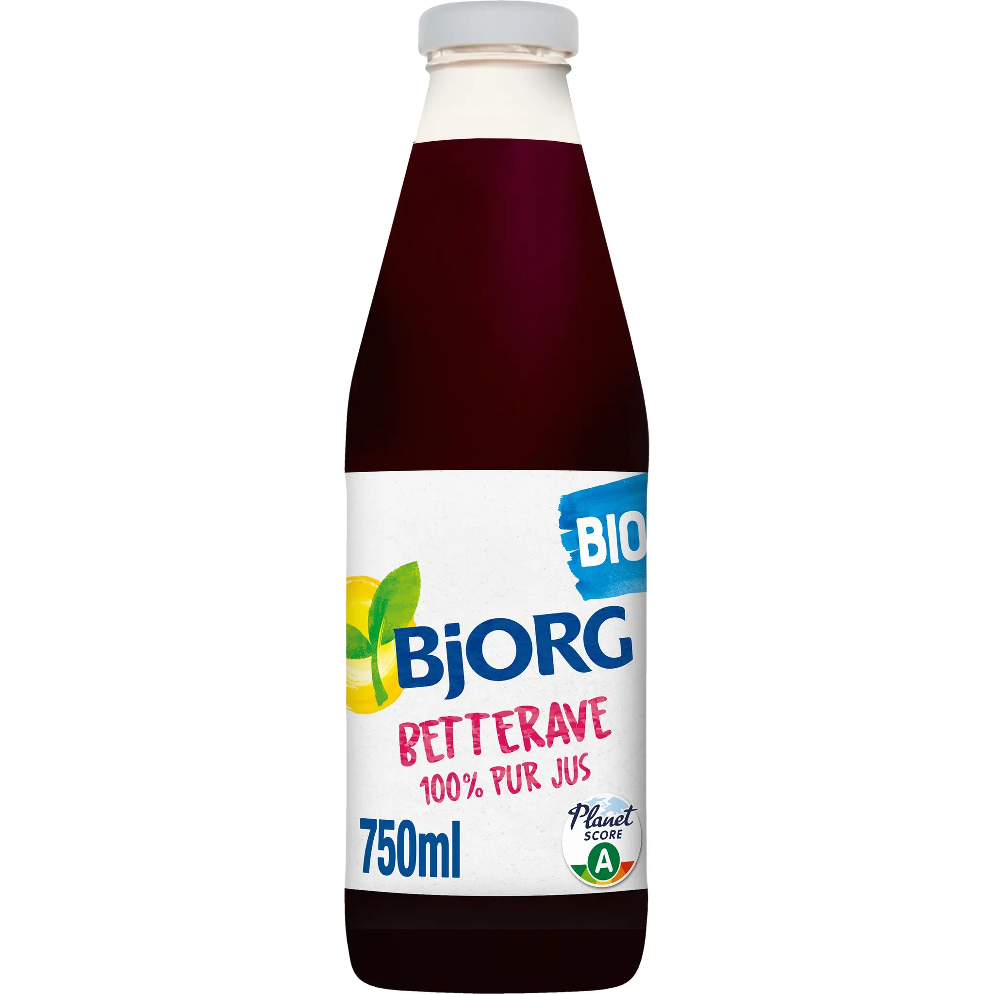 BJORG Pur jus de betterave rouge bio bouteille en verre