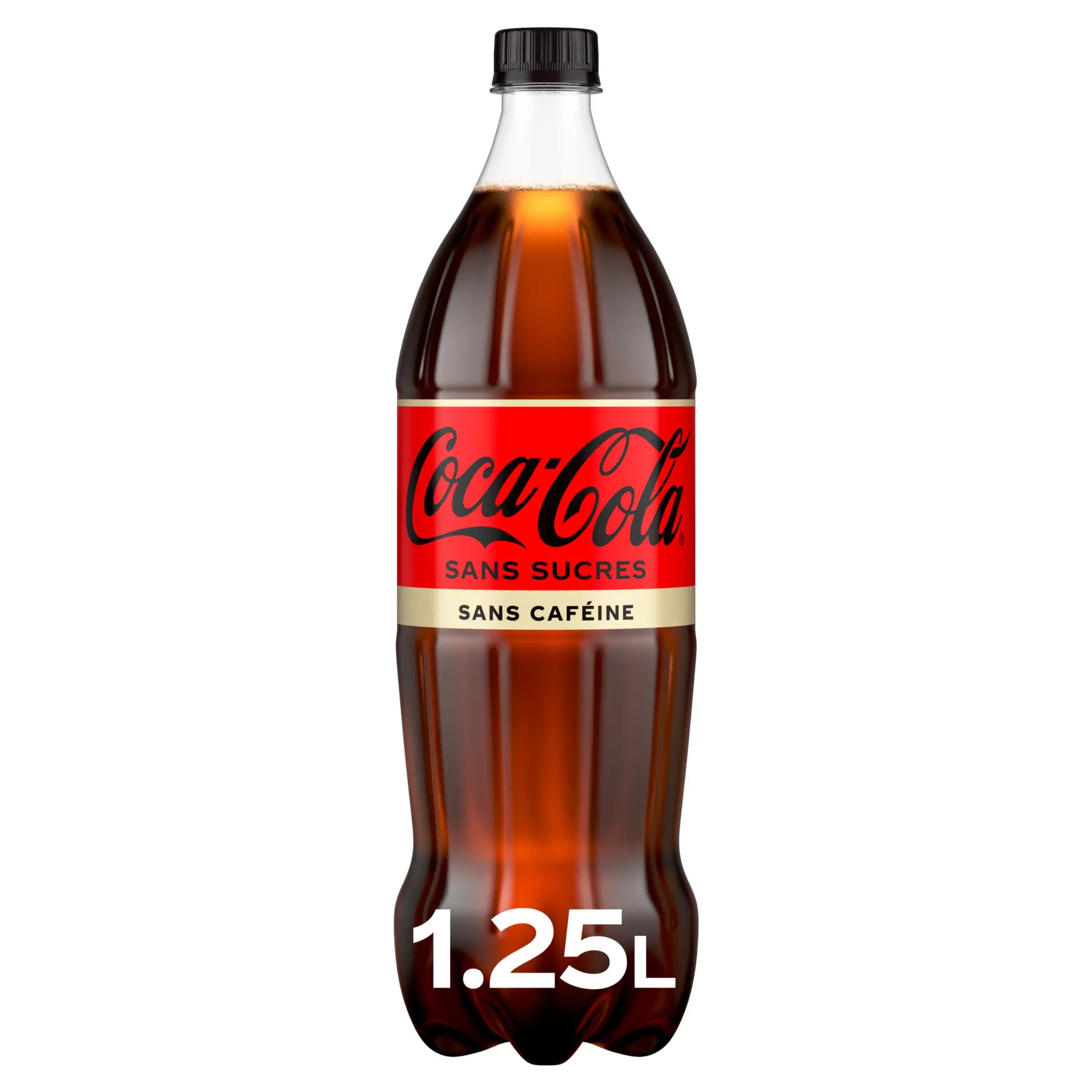 COCA-COLA Boisson gazeuse aux extraits végétaux sans sucres sans caféine