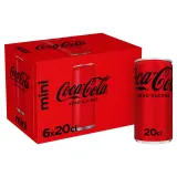 COCA-COLA Boisson gazeuse aux extraits végétaux sans sucres boîtes