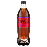 COCA-COLA Cherry boisson gazeuse aux extraits végétaux sans sucres goût cerise