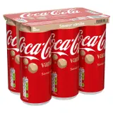 COCA-COLA Boisson gazeuse aux extraits végétaux et arômes vanille boîtes