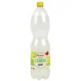 AUCHAN Boisson pétillante saveur citron et citron vert