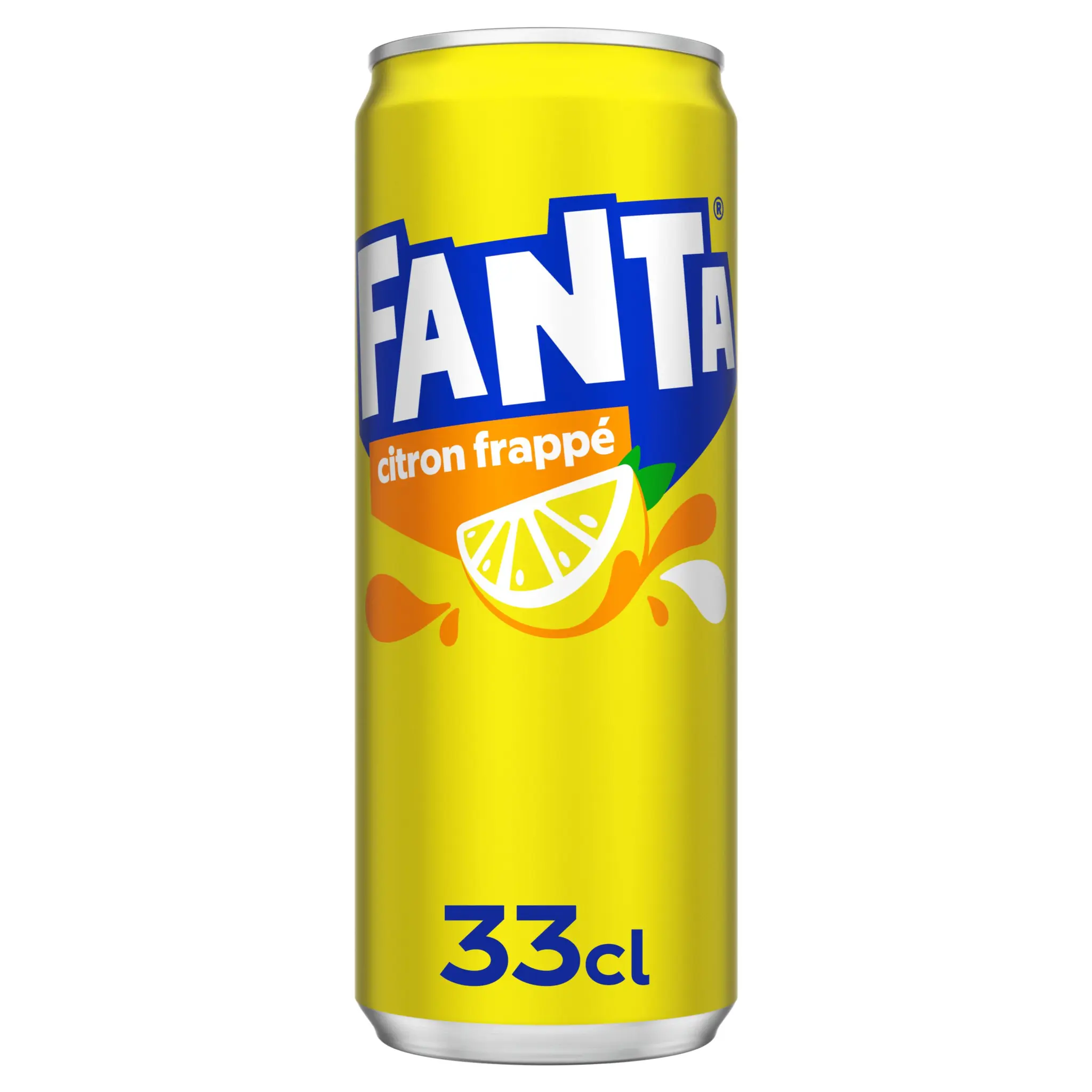 FANTA Boisson gazeuse aromatisée citron frappé boîte