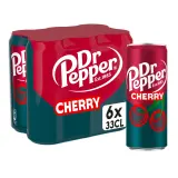 DR PEPPER Boisson gazeuse Cola saveur Cerise boîtes