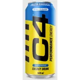 C4 ENERGY Boisson énergisante frozen bombsicle sans sucres boîte
