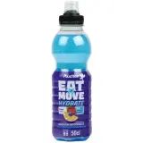 AUCHAN Eat 'N Move Boisson isotonique hydrate goût myrtille fraise orange bouteille