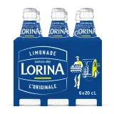 LORINA Limonade finement pétillante bouteilles verre