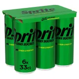 SPRITE Boisson gazeuse aux aromes naturels de citron et citron vert sans sucres