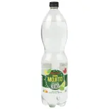 AUCHAN Soda saveur mojito sans alcool zéro