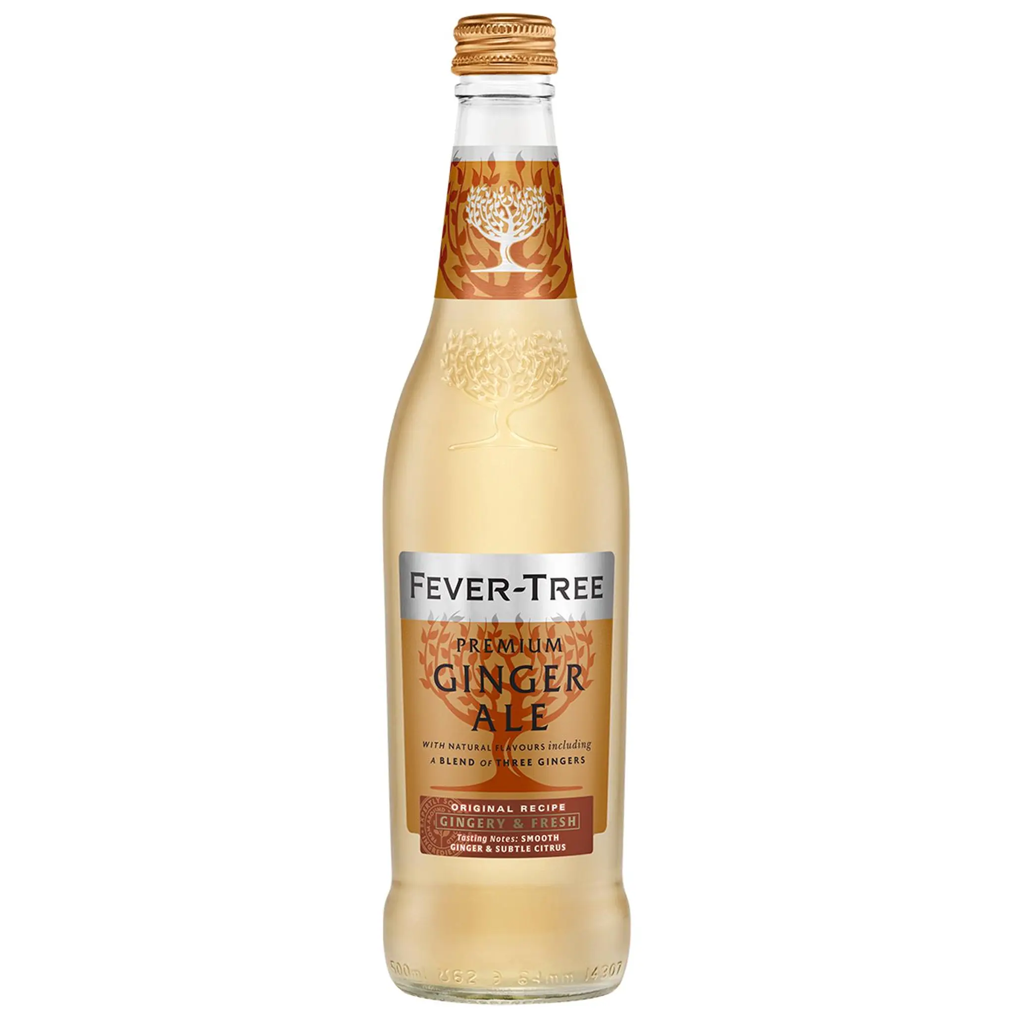 FEVER TREE Boisson premium ginger ale bouteille