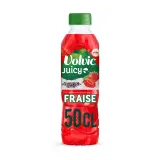 VOLVIC Boisson aromatisée juicy au jus de fraise