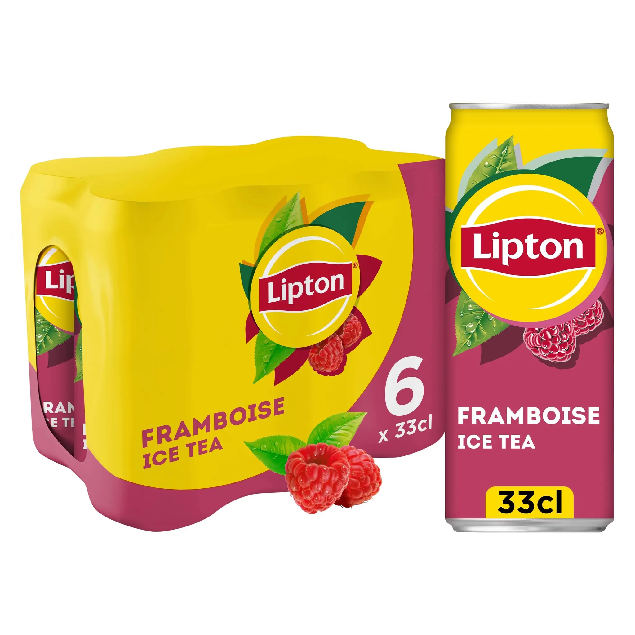 LIPTON Thé glacé framboise