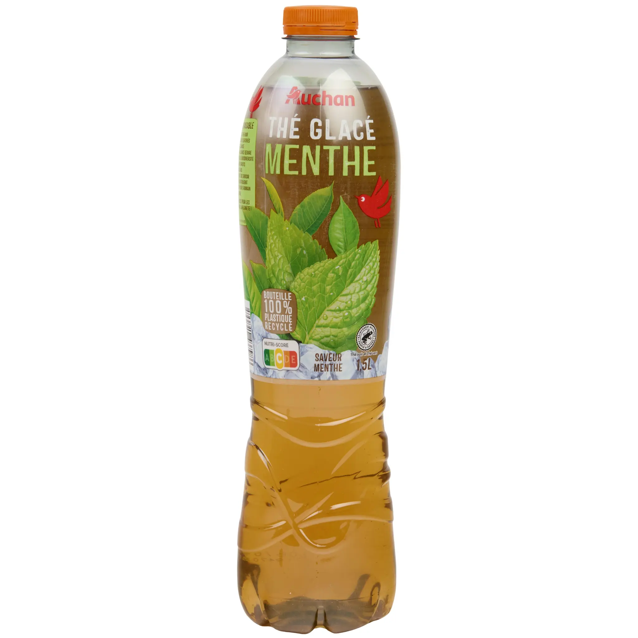 AUCHAN Thé glacé à la menthe