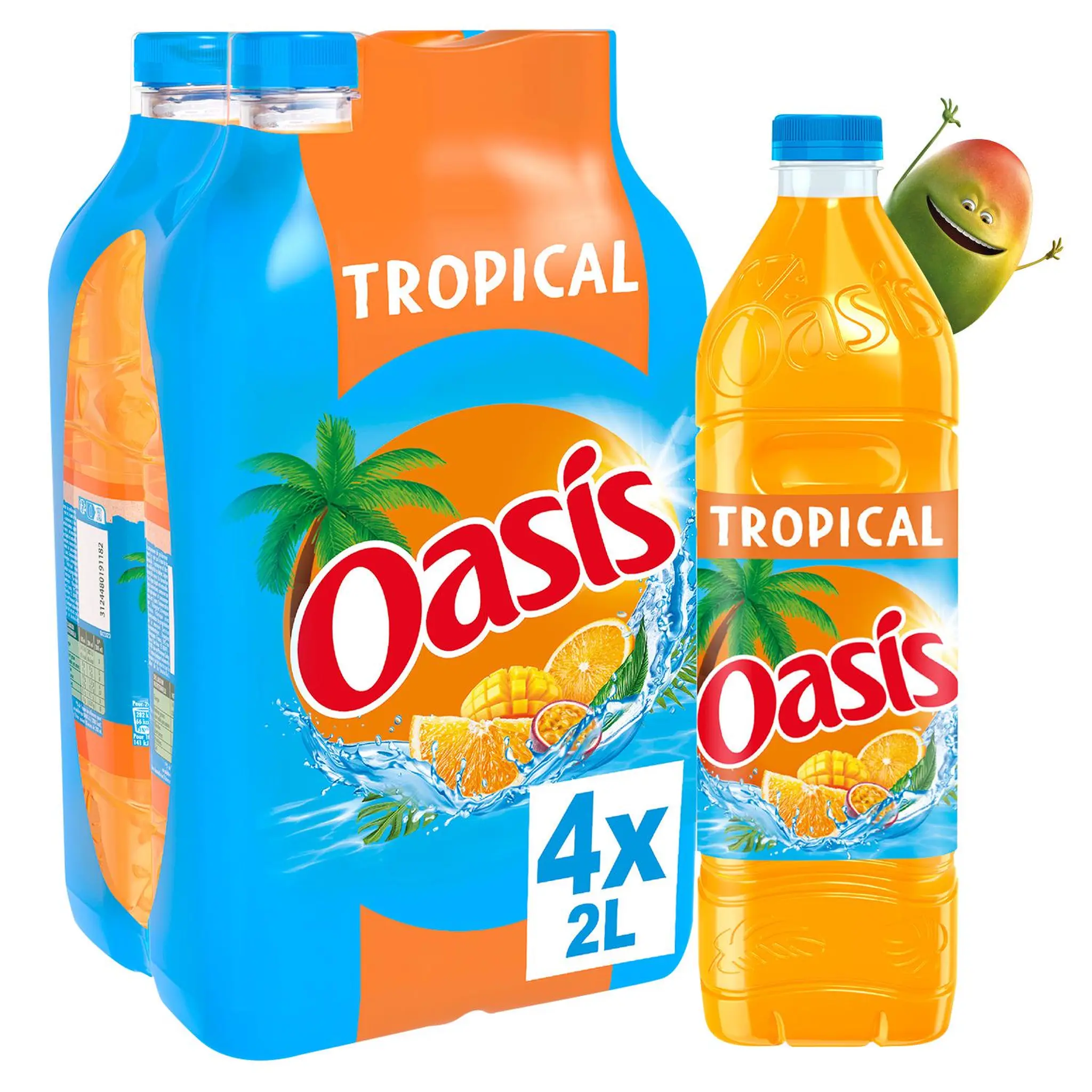 OASIS Boisson aux fruits saveur tropical