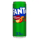 FANTA Boisson gazeuse aromatisée délice tropical boîte
