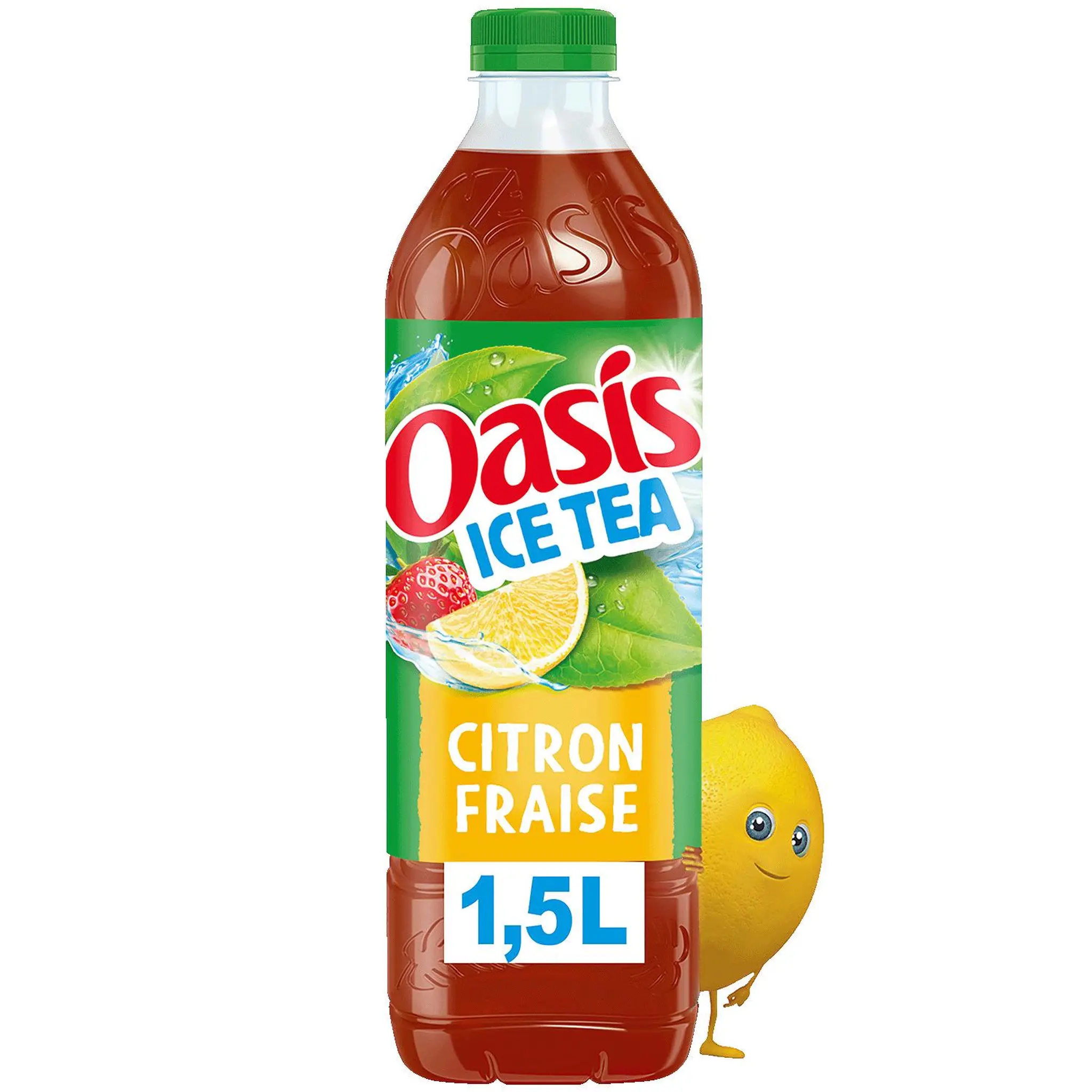 OASIS Thé glacé saveur Citron Fraise