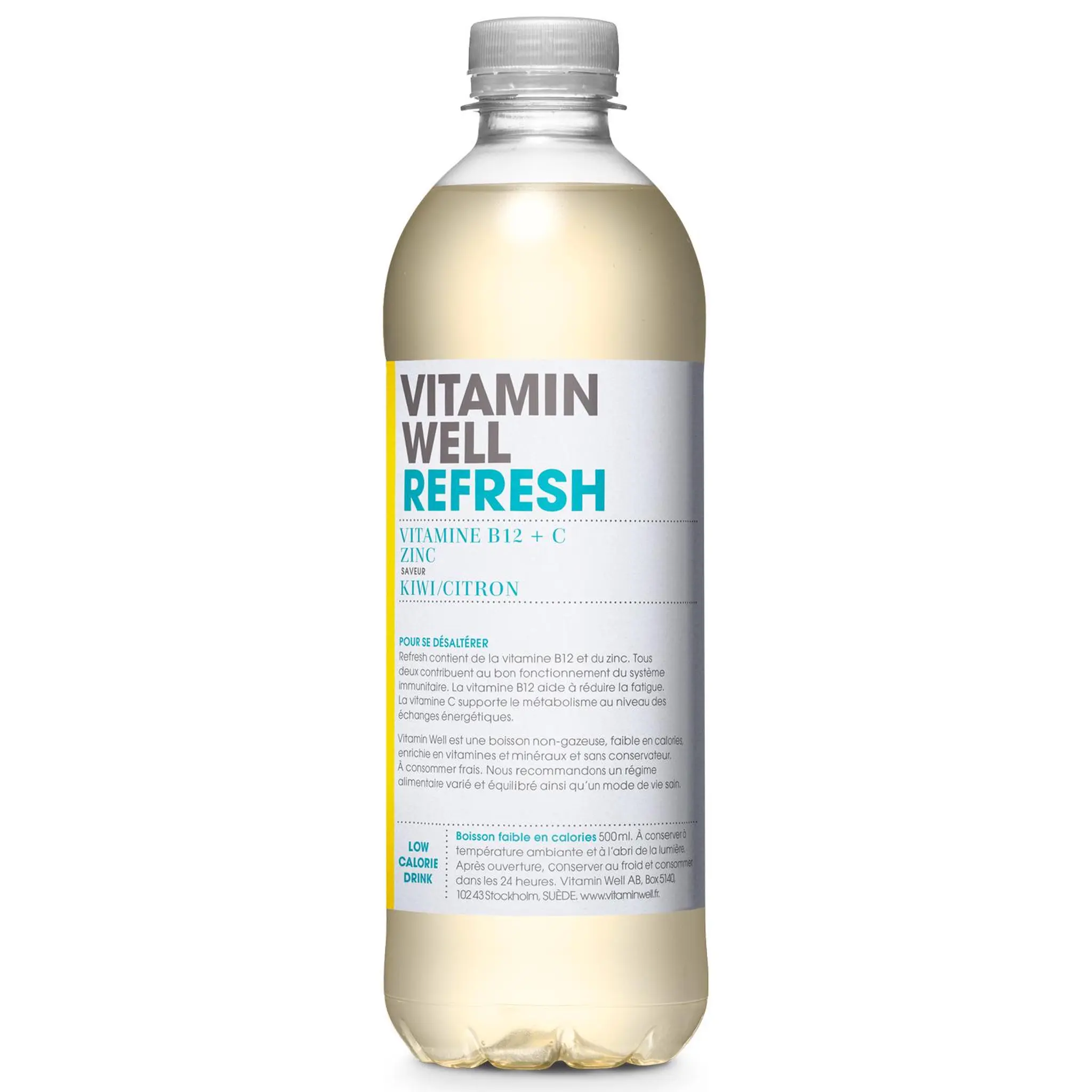 VITAMIN WELL Boisson vitaminée Refresh saveur kiwi citron