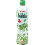 AUCHAN Sirop de menthe bidon